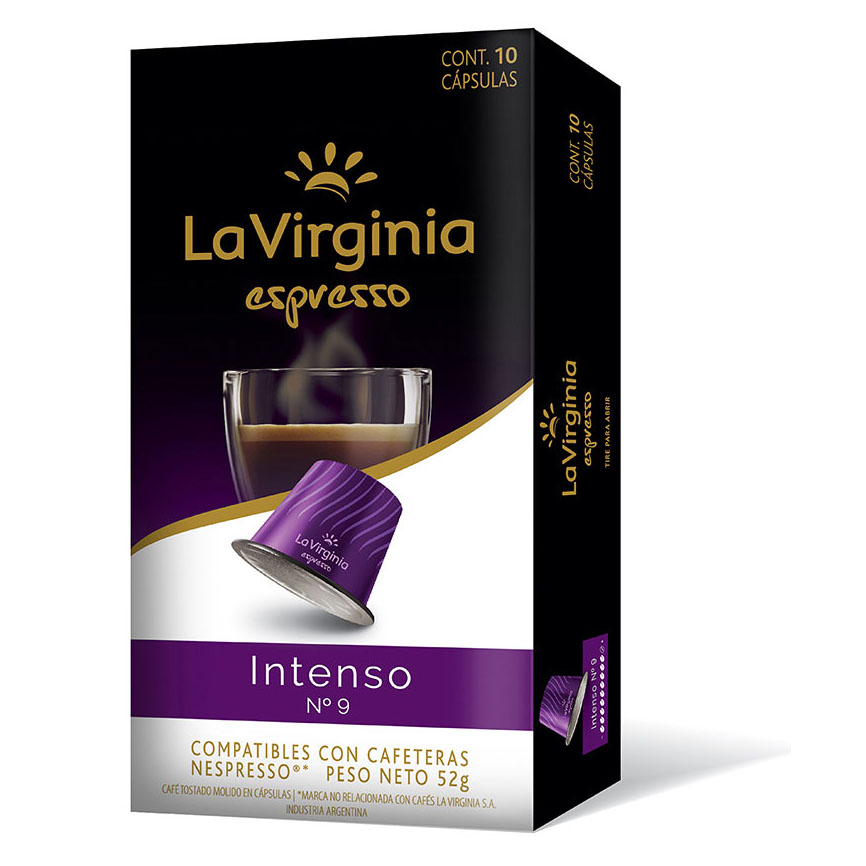 Cápsulas Nespresso La Virginia Expresso Intenso La