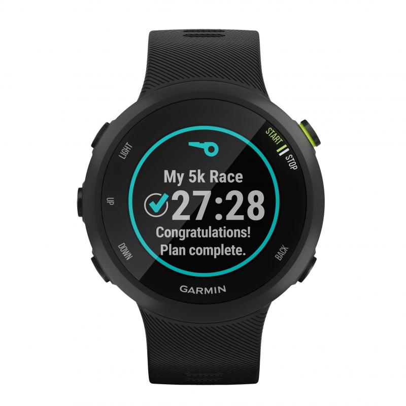 garmin forerunner 45 black smartwatch