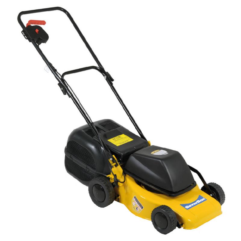 Cortadora de Césped Eléctrica Severbon con Bolsa 35 cm 1000w - La